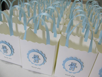 TA DA!  Baby Shower Favours Done!