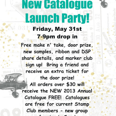 New Catalogue Launch Party!