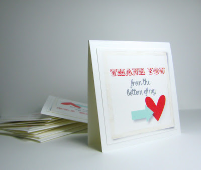 3 x 3 Thank You Cards – MDS to the rescue!