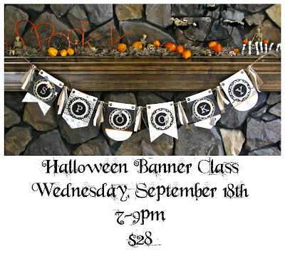 Halloween Banner Class