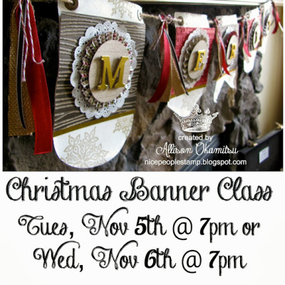 Christmas Banner Class