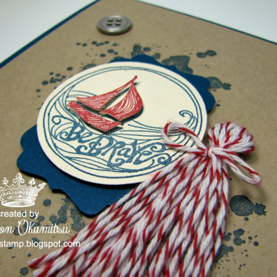 Spread the Joy Nautical Card with a Tassel Twist