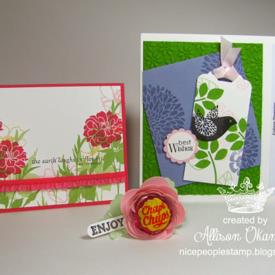 April Stamp Club Projects – Flower Frenzy