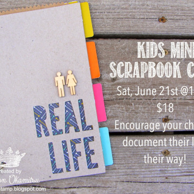 Kids Mini Scrapbook Class