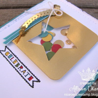 Shake, Shake, Shake!  Birthday Card Blitz Class: Card #1