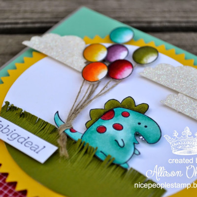 Little Buddy Birthday Blendabilities Card