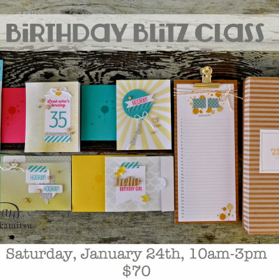 Birthday Blitz Class – POSTPONED