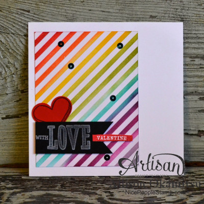 January Stamp Club: Rainbow Fun w/ Irresistibly Yours DSP