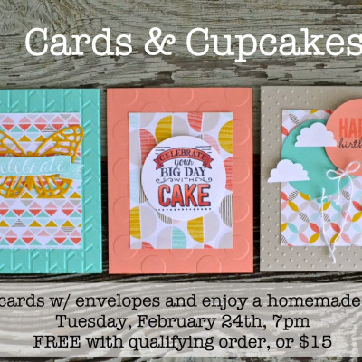 Cards & Cupcakes Class