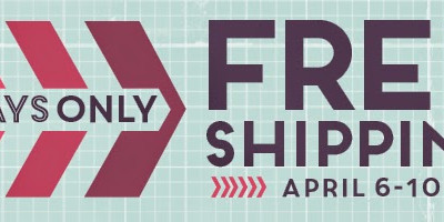 LAST DAY – FREE SHIPPING