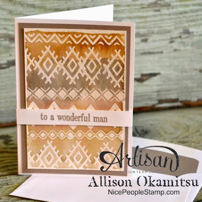 Bohemian Borders: Stampin’ Up! Artisan Blog Hop