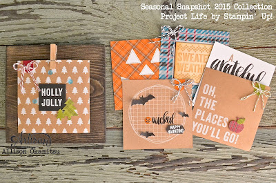 Project Life by Stampin’ Up! – Seasonal Snapshot 2015: Stampin’ Up! Artisan Blog Hop