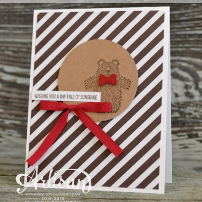 Bear Hugs Birthday Card