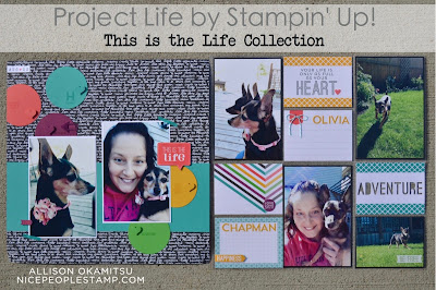 Project Life  – This is the Life Collection: Stampin’ Up! Artisan Blog Hop