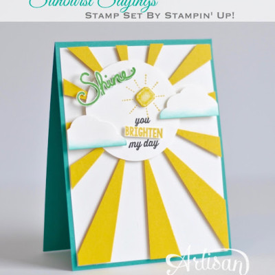 Sunburst Sayings Card