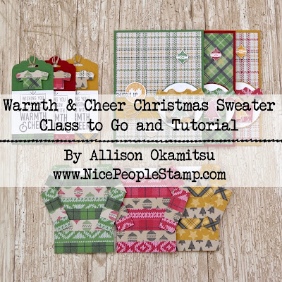 Warmth & Cheer Christmas Sweater Class to Go & Tutorial