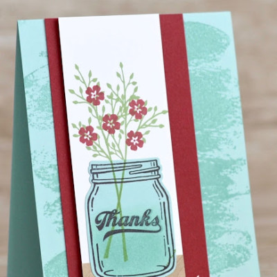 Jar of Love Thank You Card