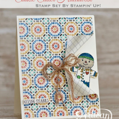 Cookie Cutter Halloween Thanksgiving Card