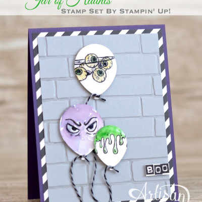 Jar of Haunts: Stampin’ Up! Artisan Blog Hop