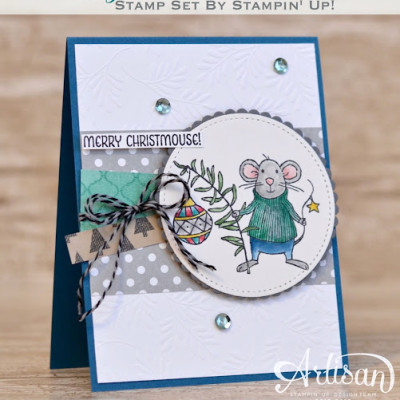 Merry Mice Christmas Card