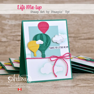 Lift Me Up Card: Tutorial Bundle Design Team Blog Hop