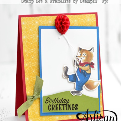 NEW Stampin’ Up! 2017-18 Annual Catalogue Sneak Peek – Birthday Delivery Card: GDP084