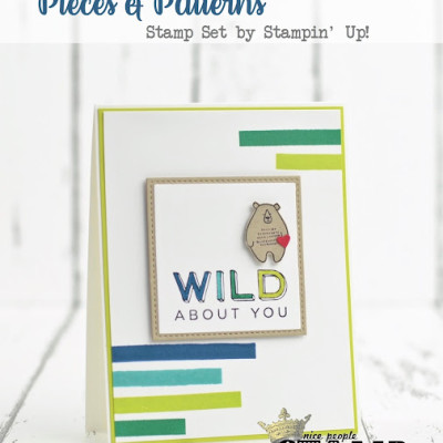 Pieces & Patterns Bear Card w/ VIDEO