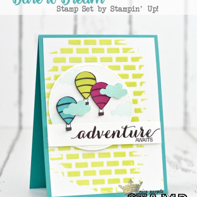 Dare to Dream & Embossing Paste Card: GDP093