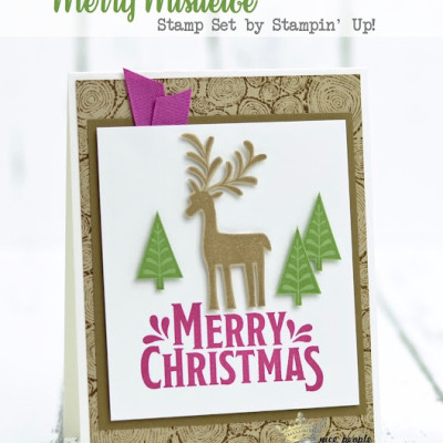 Merry Mistletoe Christmas Card: GDP097