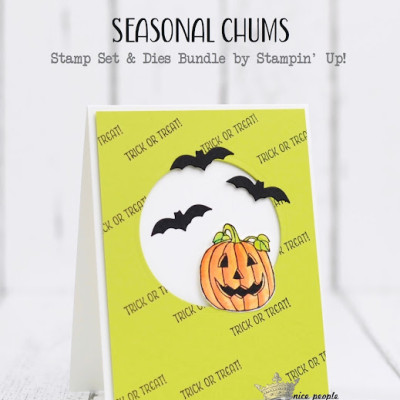 Seasonal Chums Halloween Card: GDP104