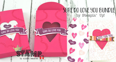 Sure Do Love You Card & Box w/ VIDEO