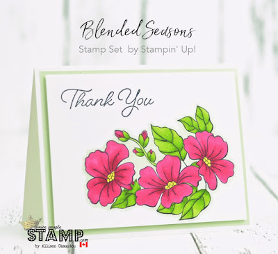 Blended Seasons Card feat. Stampin’ Blends