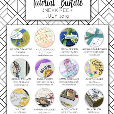 Royal Peacock Card w/ VIDEO: Tutorial Bundle Blog Hop