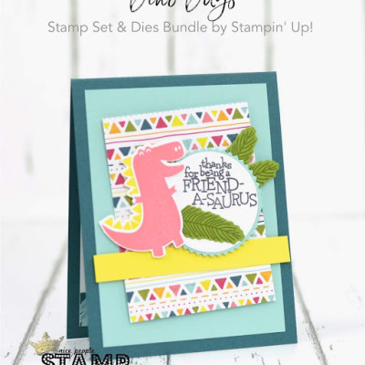 Dino Days Card w/ VIDEO