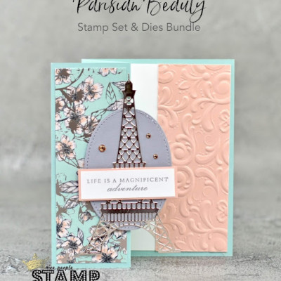 Easy Z Fold Card Video Tutorial | Parisian Beauty Bundle from Stampin’ Up!