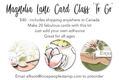 3 New ‘To Go’ Card Kits – Shipped anywhere in Canada!