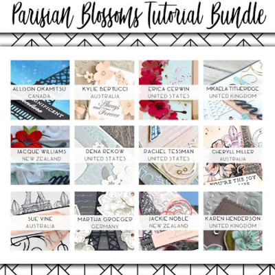 Parisian Blossoms Suite | All Star Tutorial Bundle Blog Hop
