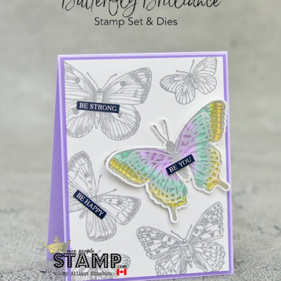 How to colour with Stampin’ Blends Alcohol Markers | Stampin’ Up! Butterfly Brilliance Bundle | Cardmaking