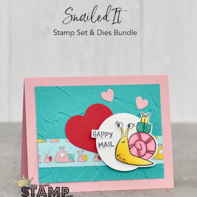 Colouring With Stampin’ Blends Alcohol Markers | Stampin’ Up! Snailed It Stamp Set & Dies