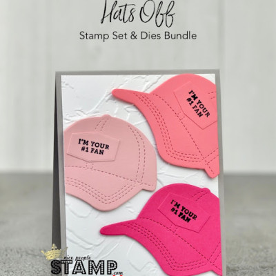 Quick & Easy Ball Cap Card | Stampin’ Up! Hats Off Bundle