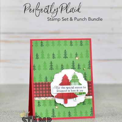 Super Simple Christmas Cards VIDEO | Stampin’ Up! Perfectly Plaid