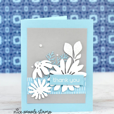 Thank you daisy card | Stampin’ Up! Cheerful Daisies