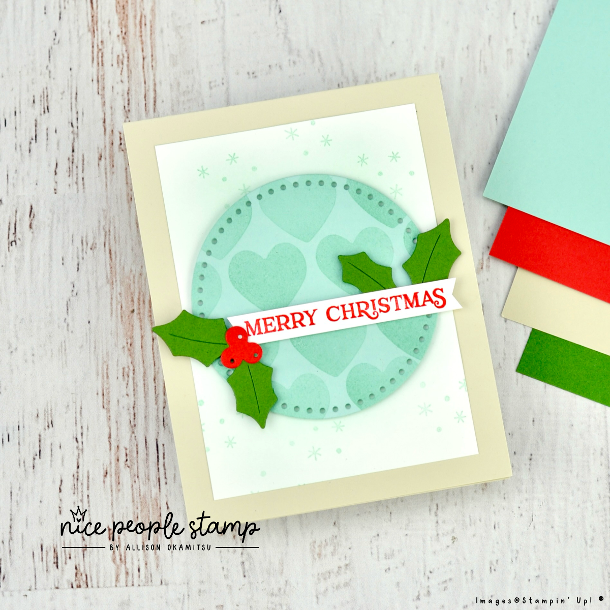 Quick & Easy Christmas Card Reindeer Fun by Stampin' Up!®