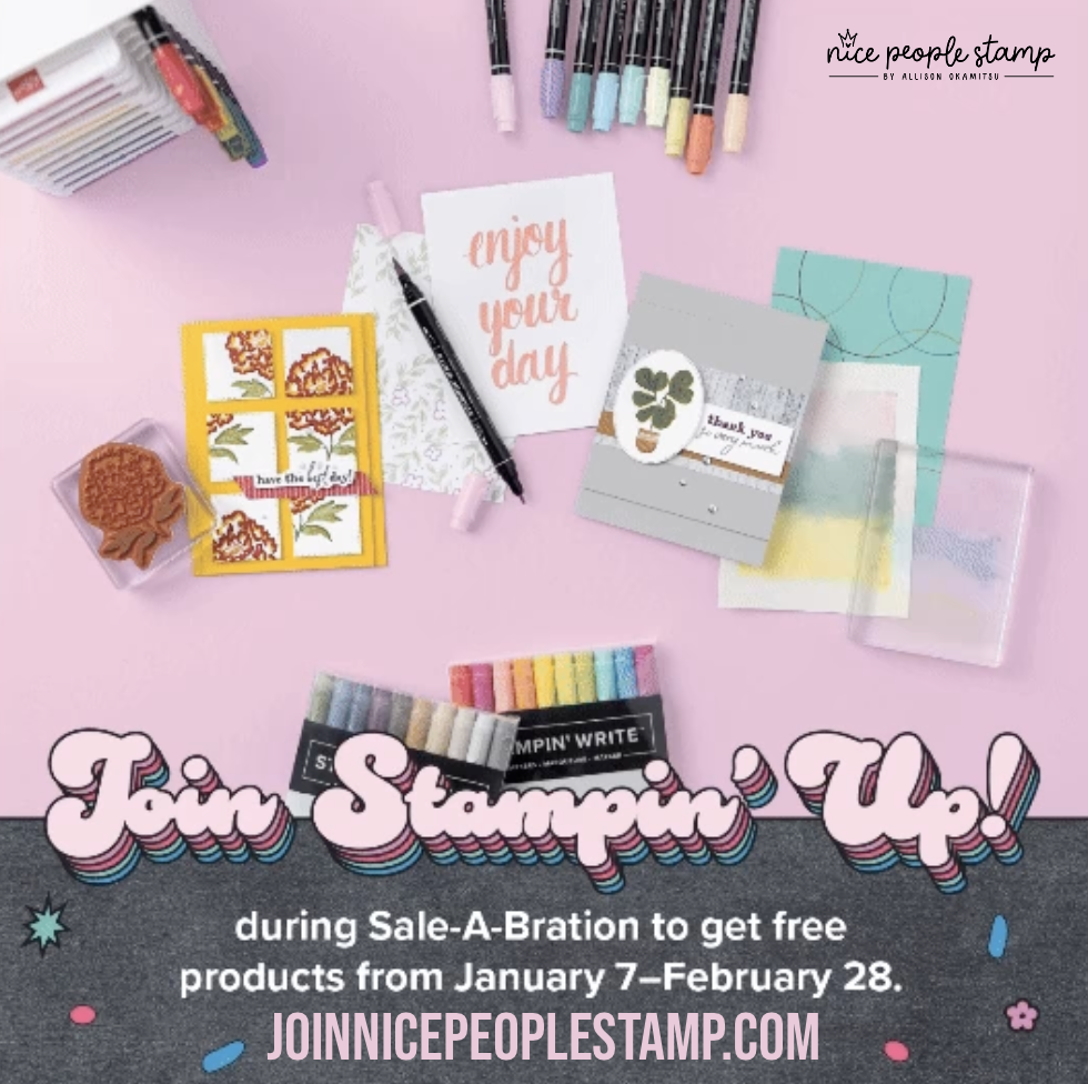 Until the end of February 2025, get $165 worth of product PLUS a choice of two Stampin’ Write Marker Assortment packs AND the Handmade Designs Cling Stamp Set (an exclusive stamp set designed to work with the markers). That’s a $294 value for just $135!