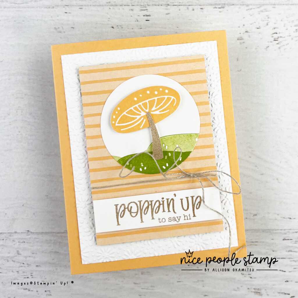 Create an adorable Terrific Toadstools card with this awesome stamp set and punch bundle from Stampin' Up!®