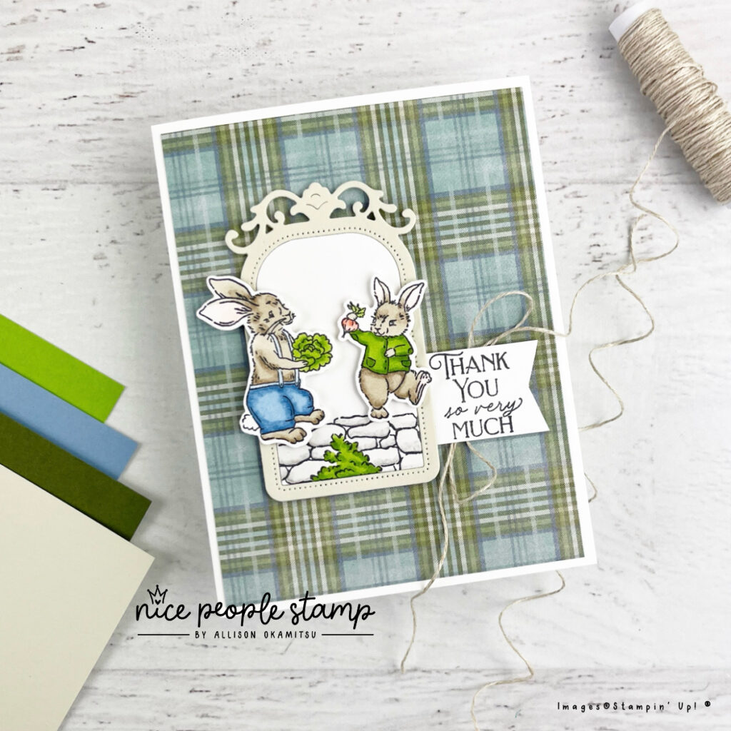 Create an adorable Storybook Friends card with the Storybook Friends Bundle of stamps and dies from Stampin' Up!® 