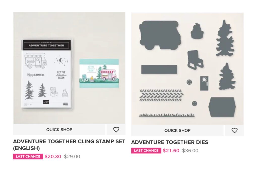 The Last Chance section has been updated for this Stampin' Up! Canada sale! 